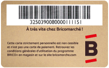 Activer Carte Bricomarche