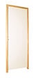 BALLAY - Bloc-porte alvéolaire isoplane prépeint -204x93cm poussant gauche / Huisserie bois brut, section : 66x56 mm - vignette