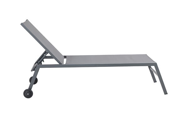MODE DE VIE - Bain de soleil Hawaï - Aluminium - Anthracite - large