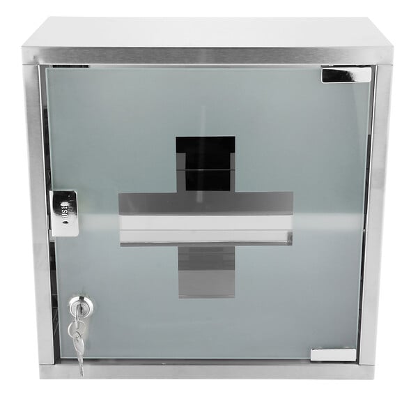 MP GLASS - Armoire de toilette Roma - Métal - large