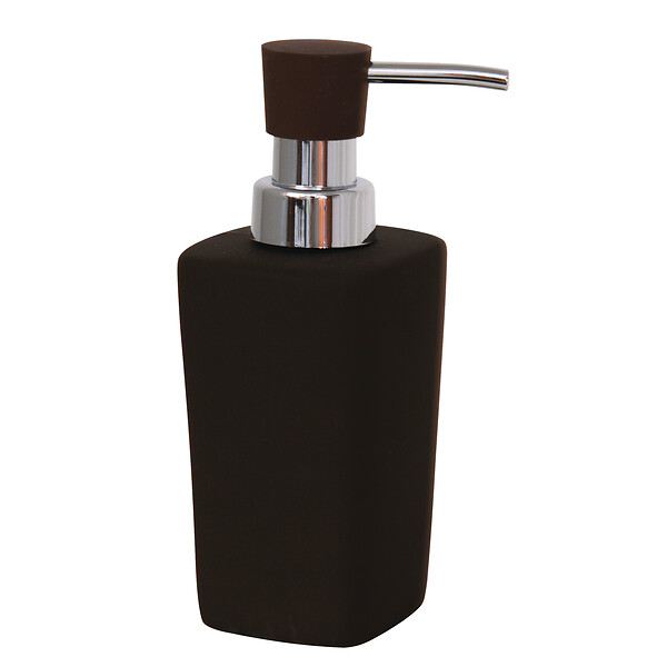 MSV - Distributeur de savon Haïti chocolat 240ml, céramique - large