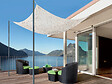 NORTENE - Filet d'ombrage bicolore réversible - Blanc et gris - 3x4m - vignette