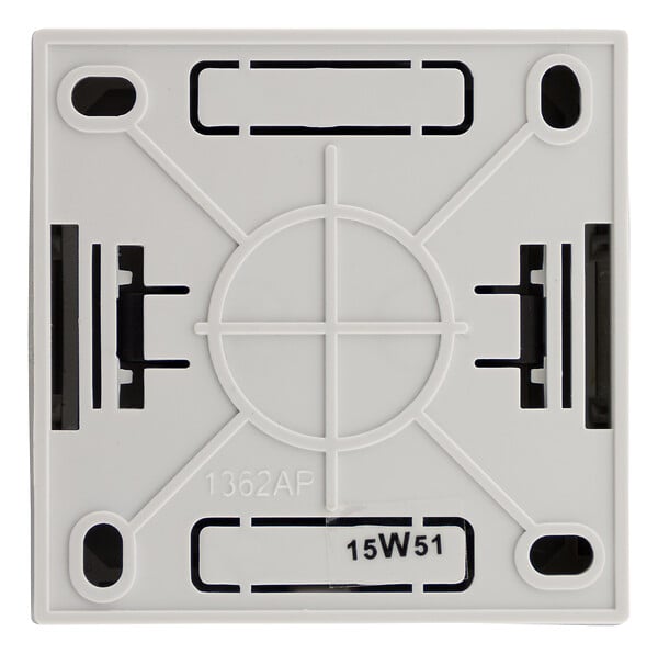 BELVUE - Double va et vient 10A saillie Bel'Vue - gris - Zenitech - large