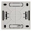 BELVUE - Double va et vient 10A saillie Bel'Vue - gris - Zenitech - vignette