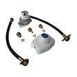 SOMATHERM FOR YOU - Ensemble détendeur gaz 1,3 Kg/h + inverseur avec lyres pour 2 bouteilles BUTANE - vignette