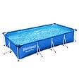 BESTWAY - Piscine tubulaire Steel Pro - Rectangulaire - L400xH81xP211cm - vignette