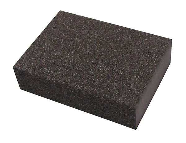 Eponge abrasive double face moyen et gros grains - large