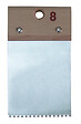 Couteau à colle à denture carré 2.5x2.8cm - vignette