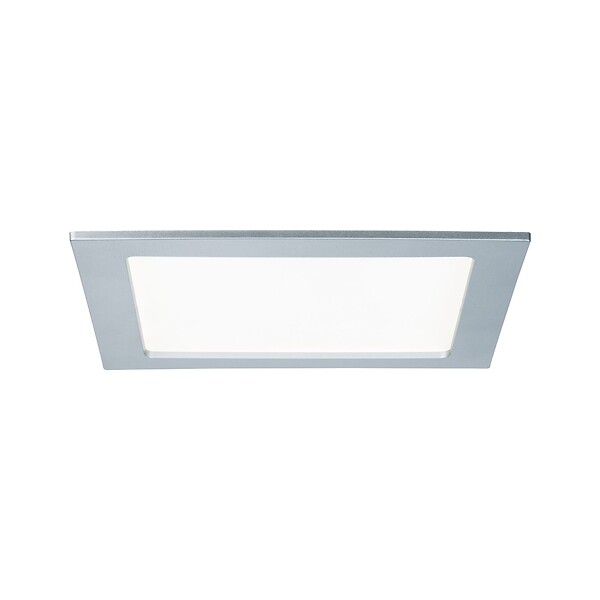 PAULMANN - Encastré Quality Panel carré LED 1x 18W 4000K 220x220mm Chrome - large