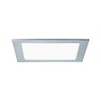 PAULMANN - Encastré Quality Panel carré LED 1x 18W 4000K 220x220mm Chrome - vignette