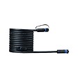 PAULMANN - Câble de raccordement Plug & Shine 5m 1 entrée et 2 sorties IP68 Noir - vignette