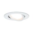 PAULMANN - Kit enc Nova Coin rond orient. LED 1x6.5 W 2700 K blc dép-alu - vignette