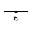 PAULMANN - Spot URail Cone max 1x15W Noir mat- Chrome métal-plastique - vignette