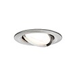 PAULMANN - Kit enc Nova orient. LED 2700K GU10 5- 1mm Acier bros-Alu - vignette