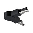 PAULMANN - Connecteur articulé URail max 1000W Noir mat Plastique-Métal - vignette