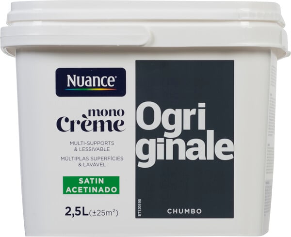 NUANCE - Peinture MonoCrème - Ogriginale - Satin - 2,5L - large