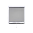 VOLET-MOUSTIQUAIRE - MOUSTIQUAIRE ENROULABLE EN ALU H.145 X L.100 CM POUR FENETRE - TOP PRIX - poignées Design - vignette