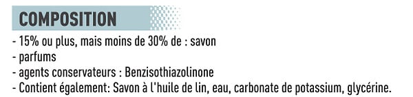 SPADO - Savon noir à l'huile de lin 1L - large