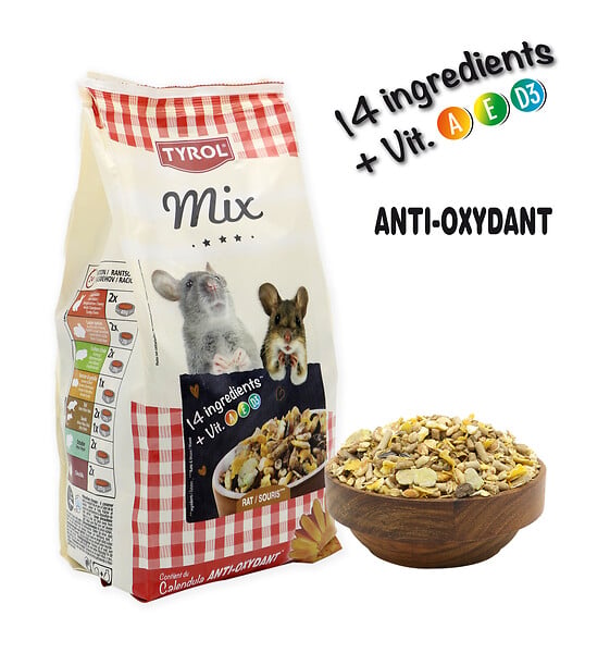 AGROBIOTHERS - Melange rat souris 750g tyrol mix - large