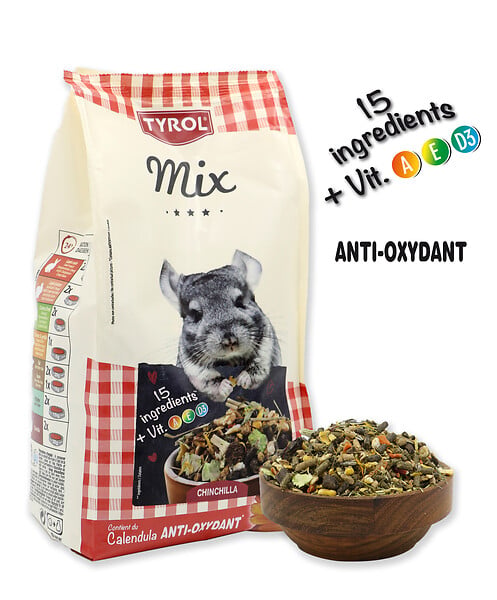 TYROL - Melange chinchilla 750g tyrol mix - large