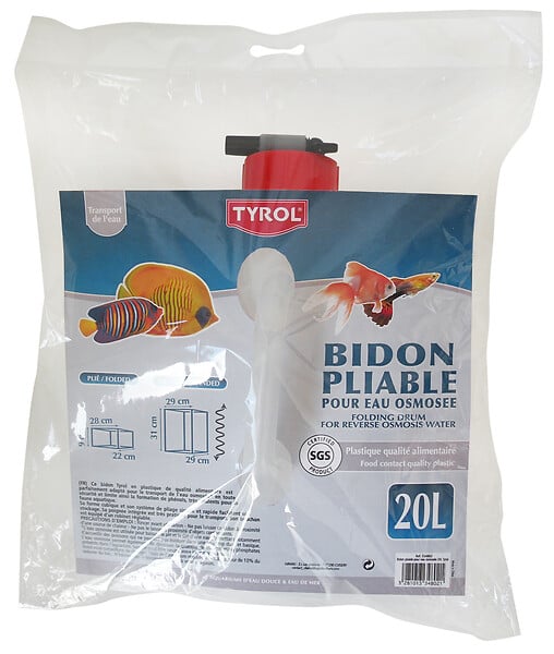 TYROL - Bidon pour eau osmosee 20l pliable tyrol - large