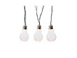 JARDIDECO - Guirlande lumineuse solaire 10 ampoules Led Blanc chaud - vignette