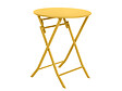 HESPERIDE - Table de jardin ronde Greensboro Ø 60 cm Moutarde - Hespéride - vignette