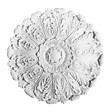 ORAC DECOR - Grande Rosace Ornée De Motifs De Feuilles R27 - L75 X H4,5 X L75 - Orac Decor - vignette