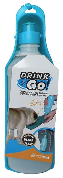 MUZO - Gourde voyage chien 500ml - large