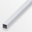 ALFER - Tube carré 10x10mm aluminium anodisé argent 1m - vignette