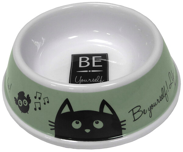 AGROBIOTHERS - Aime gamelle melaminee chat diam 10cm - 200ml - large
