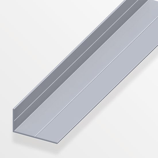ALFER - Cornière inégale aluminium brut 11.5x19.5mmx1m - large