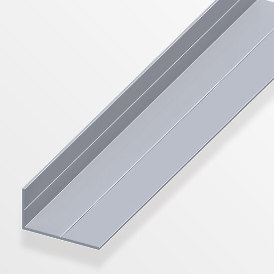 ALFER - Cornière inégale aluminium brut 23.5x43.5mmx1m - large