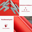 HOMCOM - HOMCOM Boite à outils métallique - coffret à outils - caisse à outils 3 niveaux 5 plateaux rétractables - tôle acier rouge - vignette