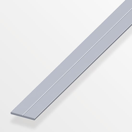 ALFER - Plat 15.5mm aluminium brut 2.5m - large