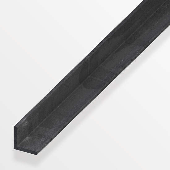 ALFER - Cornière égale acier laminé à chaud gris 30x30mmx1m - large
