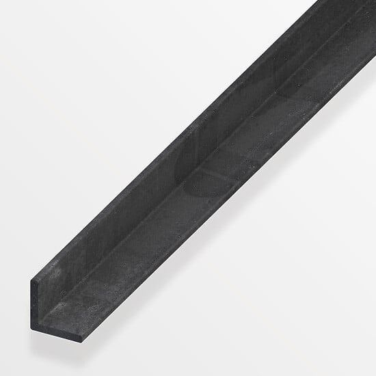 ALFER - Cornière égale acier laminé à chaud gris 35x35mmx1m - large