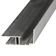 DHAZE - Profil H bordure - Aluminium - 3m 16mm - vignette