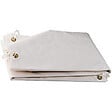 RIBIMEX - Bâche blanche PVC 5x8 m 650 g/m2 - vignette