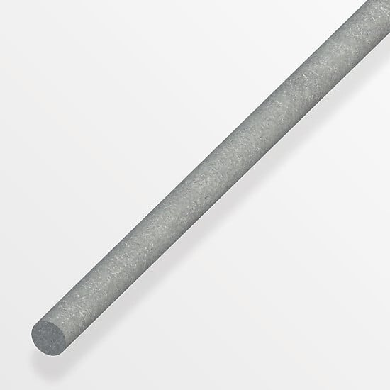 ALFER - Rond plein acier étiré gris acier diamètre 8mmx1m - large