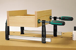 WOLFCRAFT - 1 Serre-joint à vis 120-300 - large