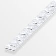 ALFER - Plat perforé 23.5mm acier zingué 1m - vignette