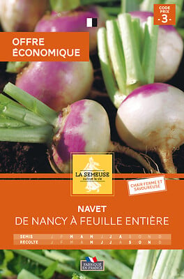 LA SEMEUSE - Navet Nancy - large