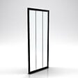 AURLANE - Paroi retour pour porte de douche - 80x200 cm - CRUSHX RETOUR 80CM - vignette