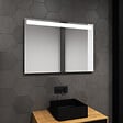 AURLANE - Miroir de salle de bain LED - 60x80cm - vignette