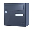 CENTRALE BRICO - Boîte Aux Lettres Compacte 1 Porte Extérieur Renz Acier Anthracite Mat - vignette