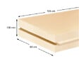 SOPREMA - Panneau isolant polystyrène extrudé 125x60x10cm, R=2.85 - vignette