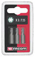 FACOM - FACOM - EX1 - Jeux de 3 embouts standards série 1 Torx - EX125.J3 - vignette