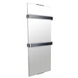 CHEMIN ARTE - sèche-serviette rayonnant 900w miroir - 112 - vignette
