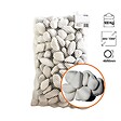RACINE - Galet Marbre Blanc Pur Big Bag 500 Kg - vignette